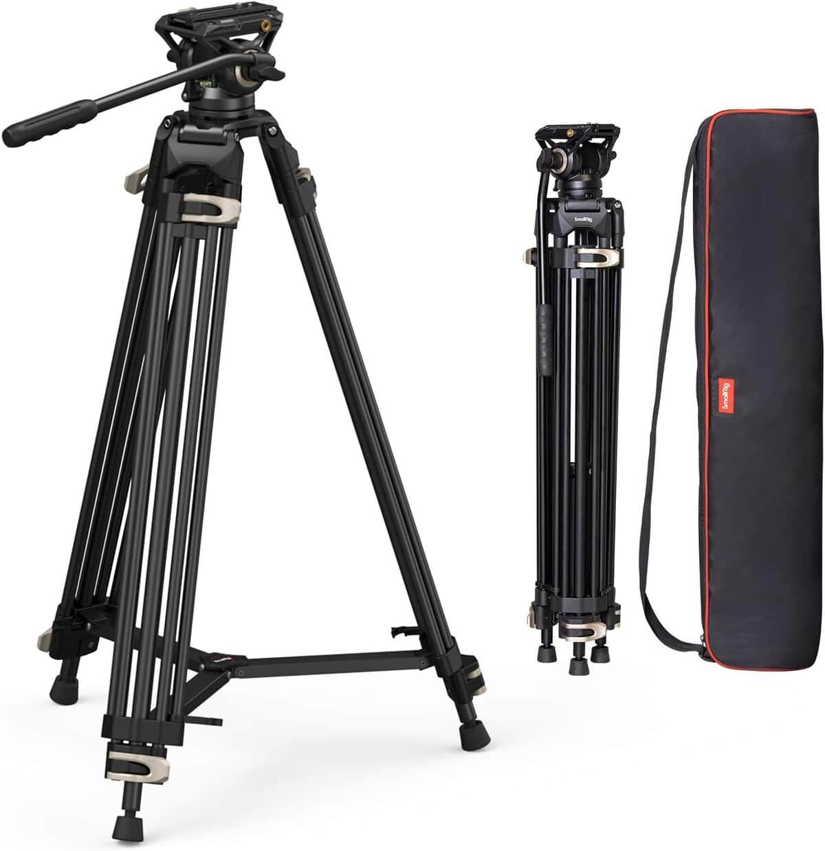 Test du trépied vidéo SmallRig AD-01 : alliage d'aluminium et fluidité exemplaire