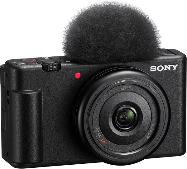 Sony ZV-1F | Appareil Vlog - Appareil photo numérique - écran orientable, vidéos 4K, ralenti, fonctions vlog - Noir