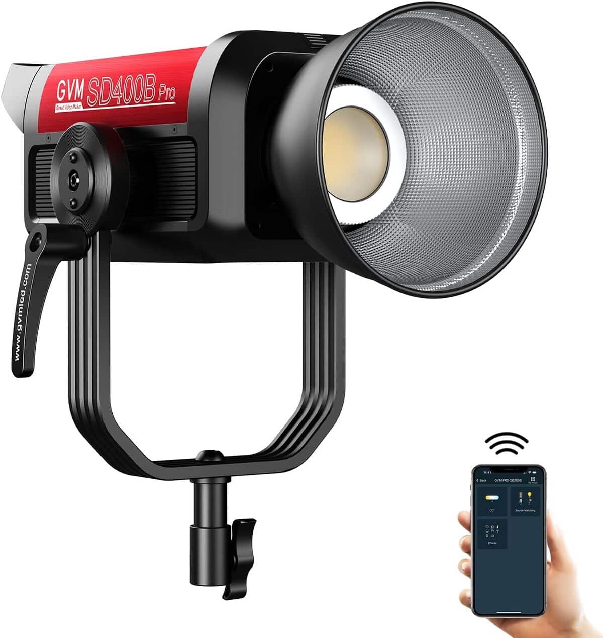 Test de la lampe vidéo LED GVM Pro 400B 400 W