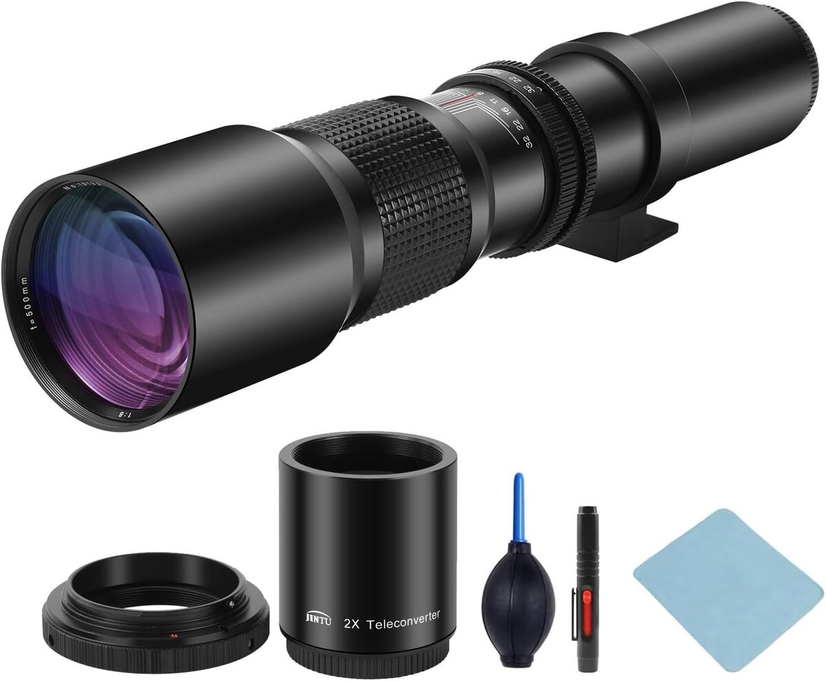 Test de l'objectif JINTU 500 mm/1000 mm f/8 pour Canon EOS