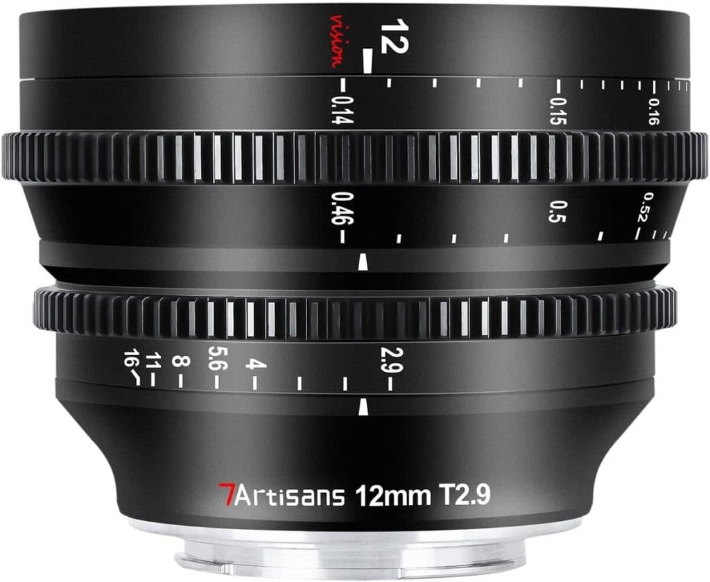 Test : objectif 7Artisans 12 mm T2.9 ultra grand angle