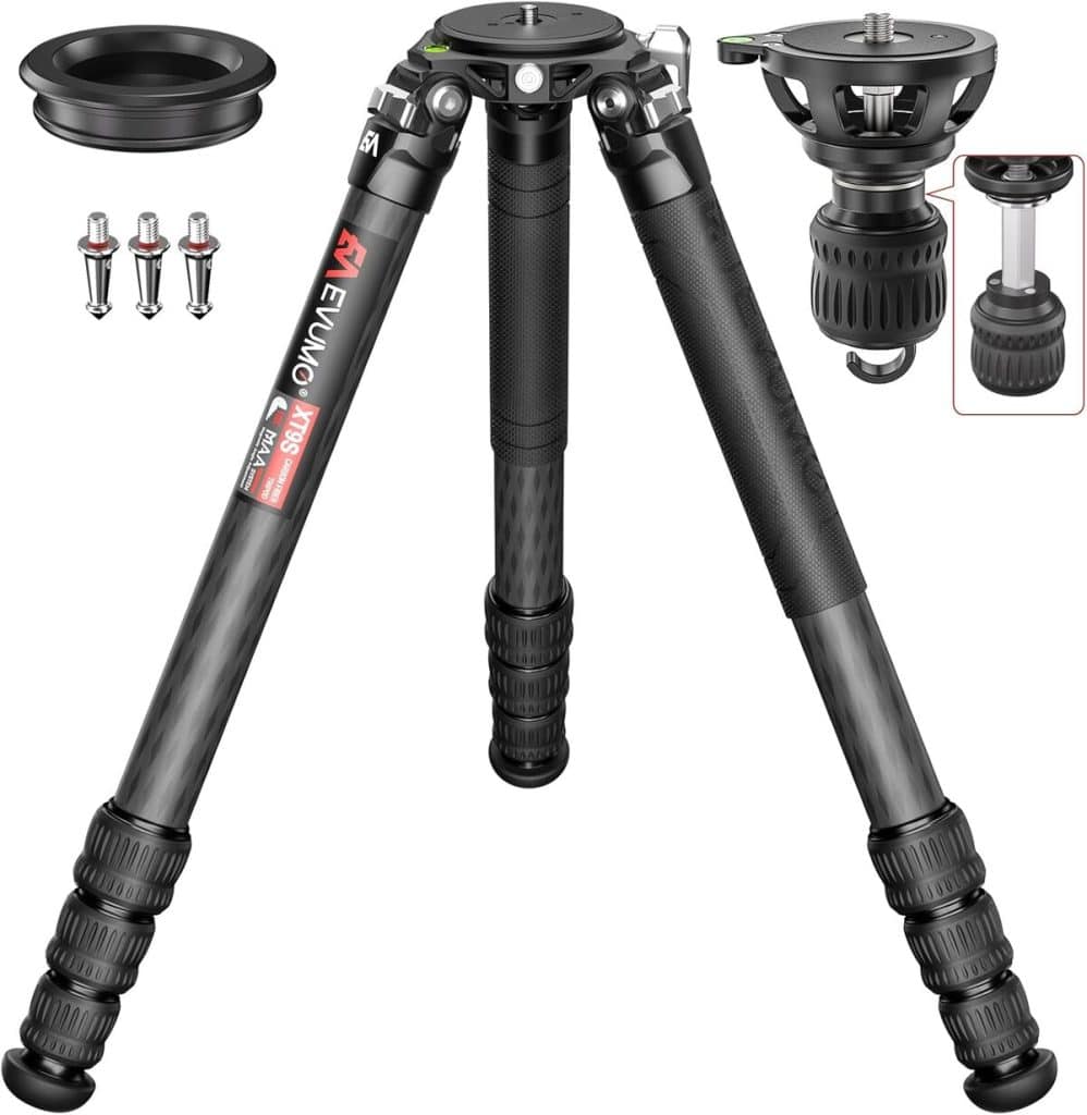 Test : trépied carbone EVUMO Trepied 165cm