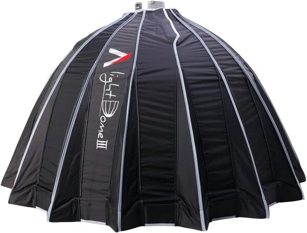 Aputure Light Dome III - Softbox Circulaire Bowens Mount Ø89,0 x 60,0 cm : Installation Rapide avec Conception Pliable, Compatibilité pour Lumières Continues Aputure & Amaran & Autres Bowens