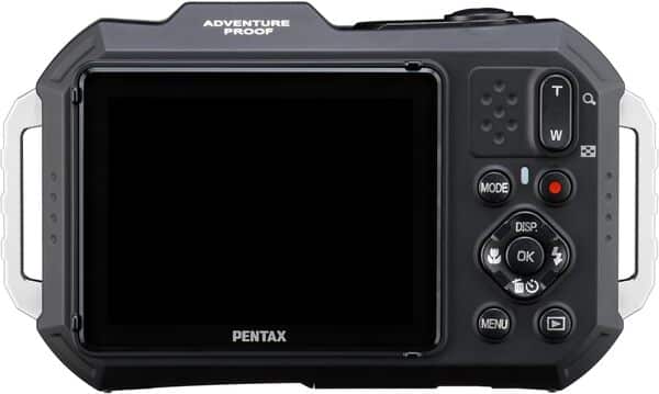Appareil Photo numérique Compact étanche PENTAX WG-1000 (Gris), conçu pour la Photographie décontractée en extérieur et sous-Marine, étanche jusqu'à Une Profondeur de 15 mètres, jusqu'à Une Heure