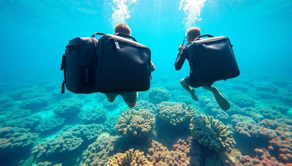 Capture parfaite : astuces pour choisir votre sac photo sous-marin