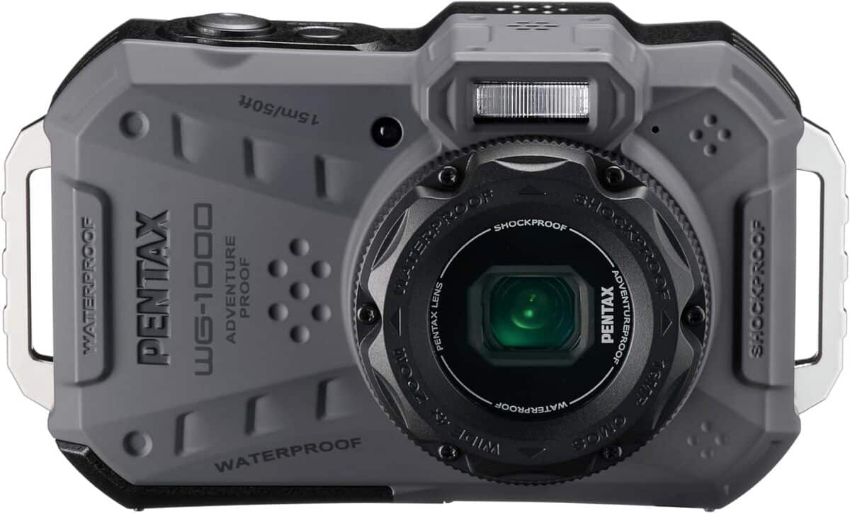 Test : appareil photo étanche Pentax WG-1000 pour l'extérieur et sous-marin