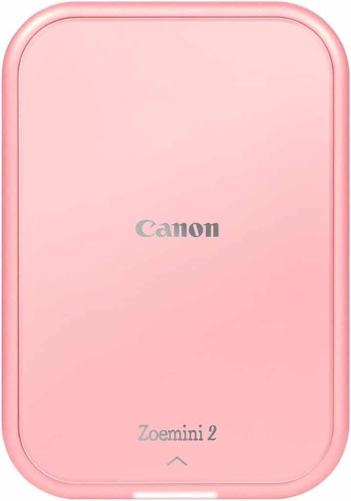 Test Canon Zoemini 2 : mini imprimante photo portable en rose gold
