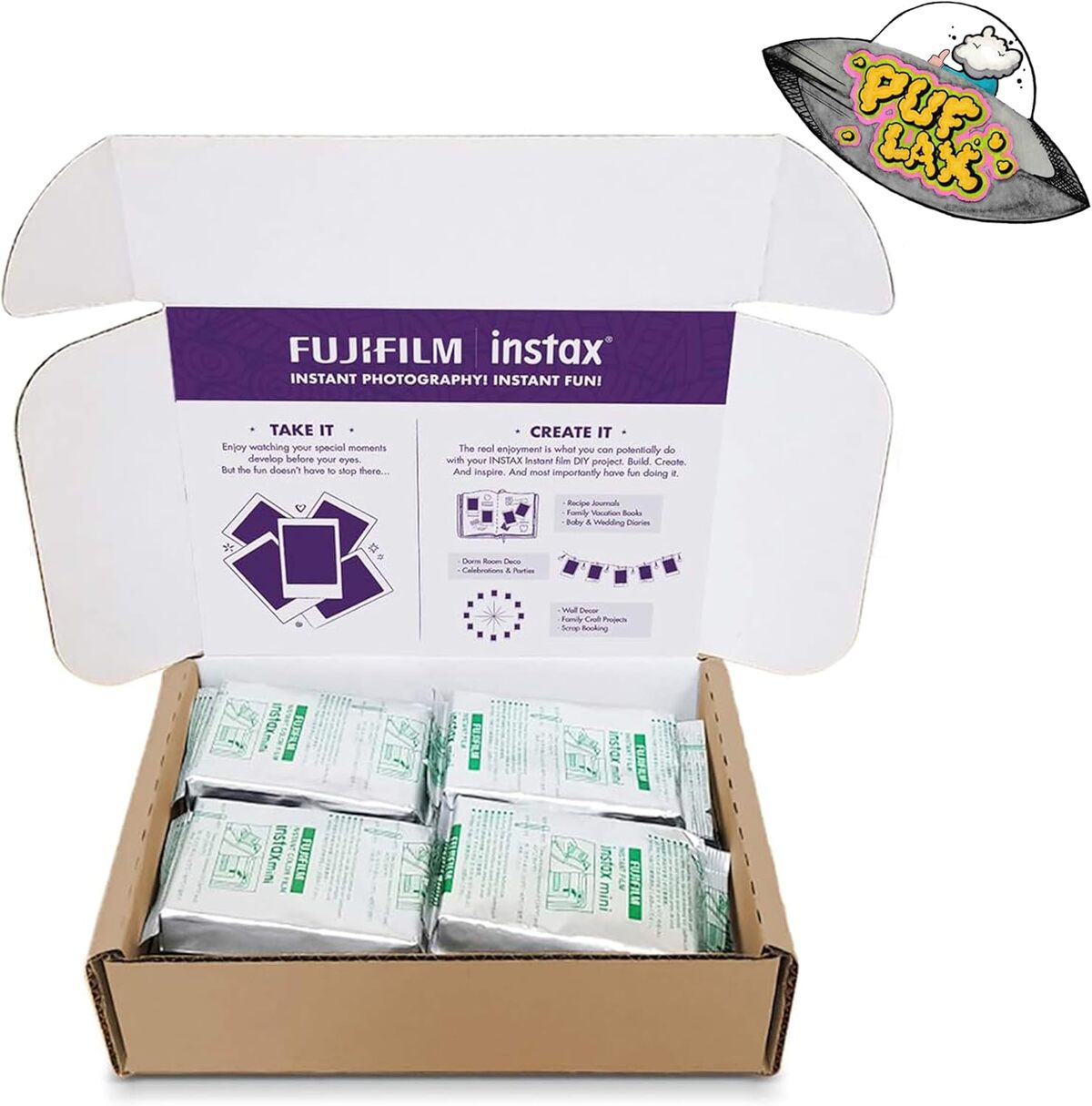 Test du pack économique FUJIFILM Mini film instantané : 120 prises