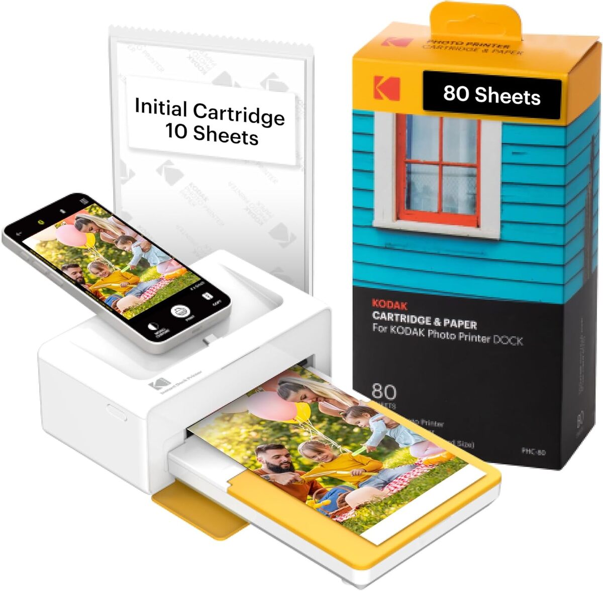 Test Kodak Dock Plus : imprimante photo pratique avec 90 papiers
