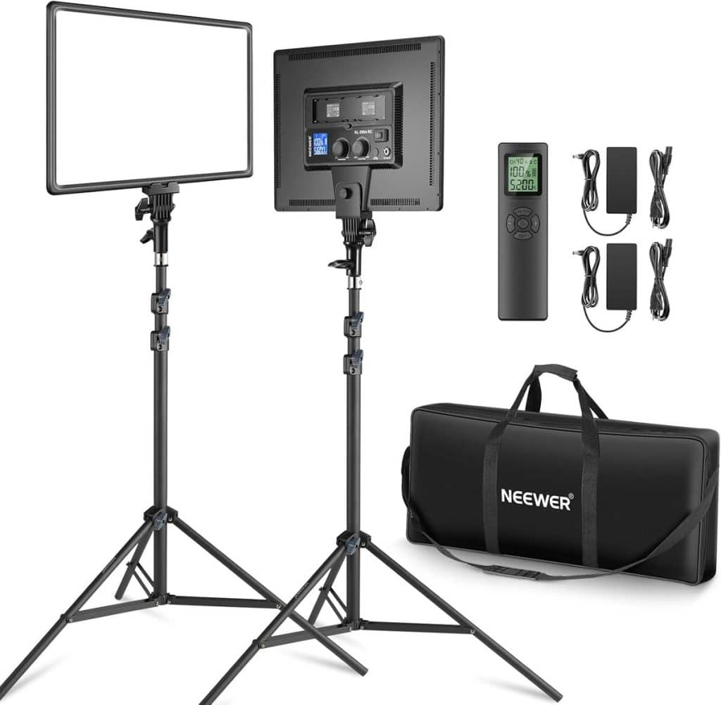 Test : panneau lumineux LED Neewer 45W bicolore