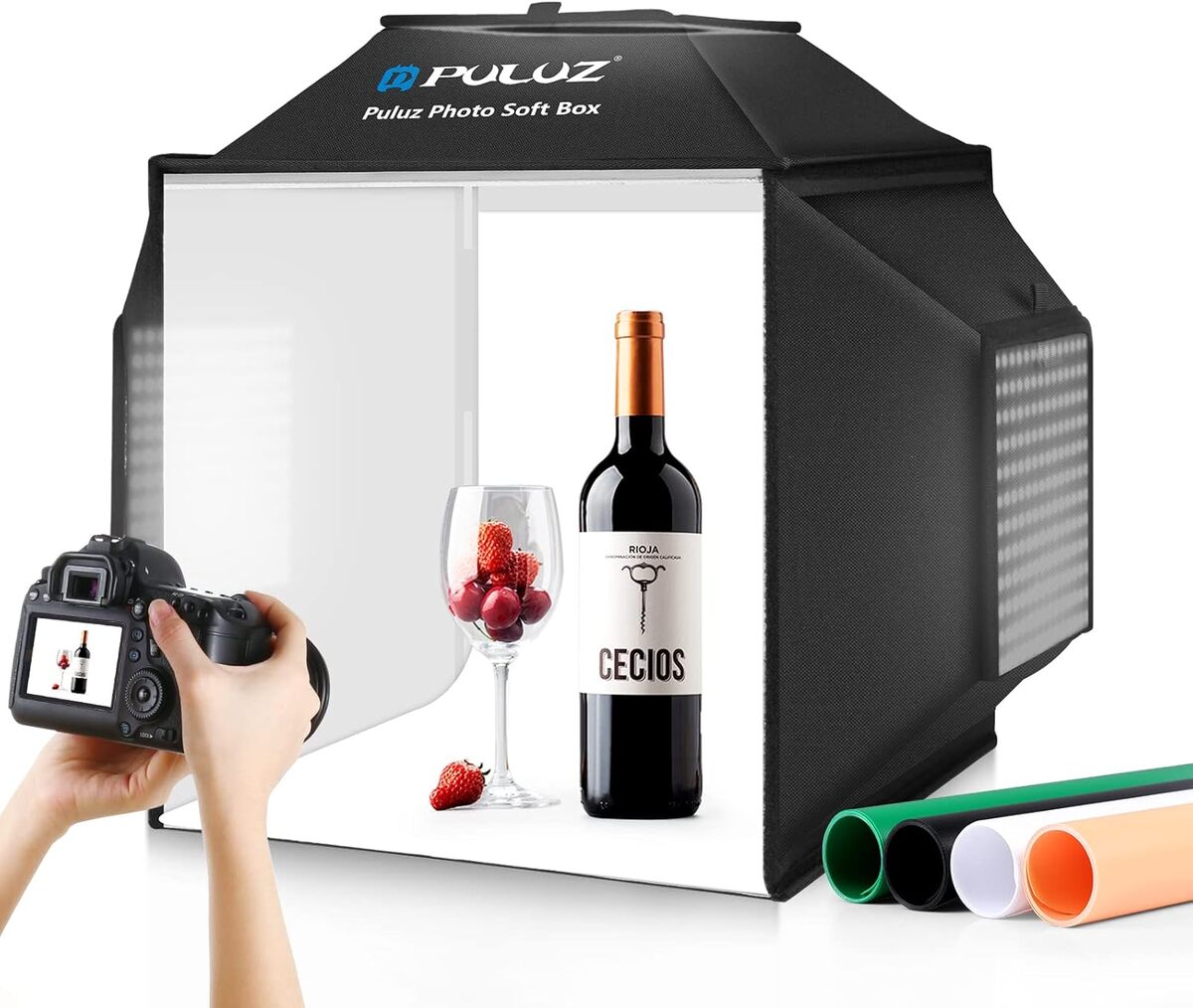 Test : upgrade Studio Photo Box 40 cm, boîte de shooting pro 480 LED