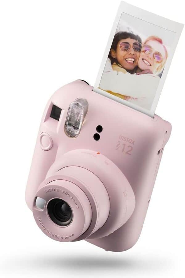 Fujifilm Instax Mini 12 Appareil Photo instantané avec Pack de 20 Films Rose Fleur