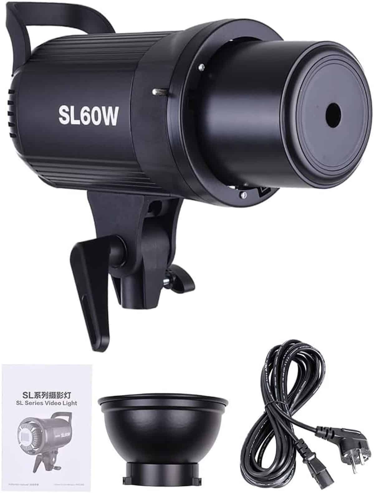Test de la torche LED Godox SL-60W 5600K pour studio photo