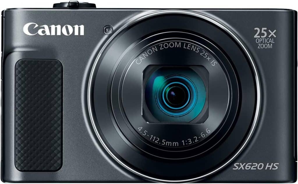 Test du Canon Powershot SX620 : l'appareil photo compact noir