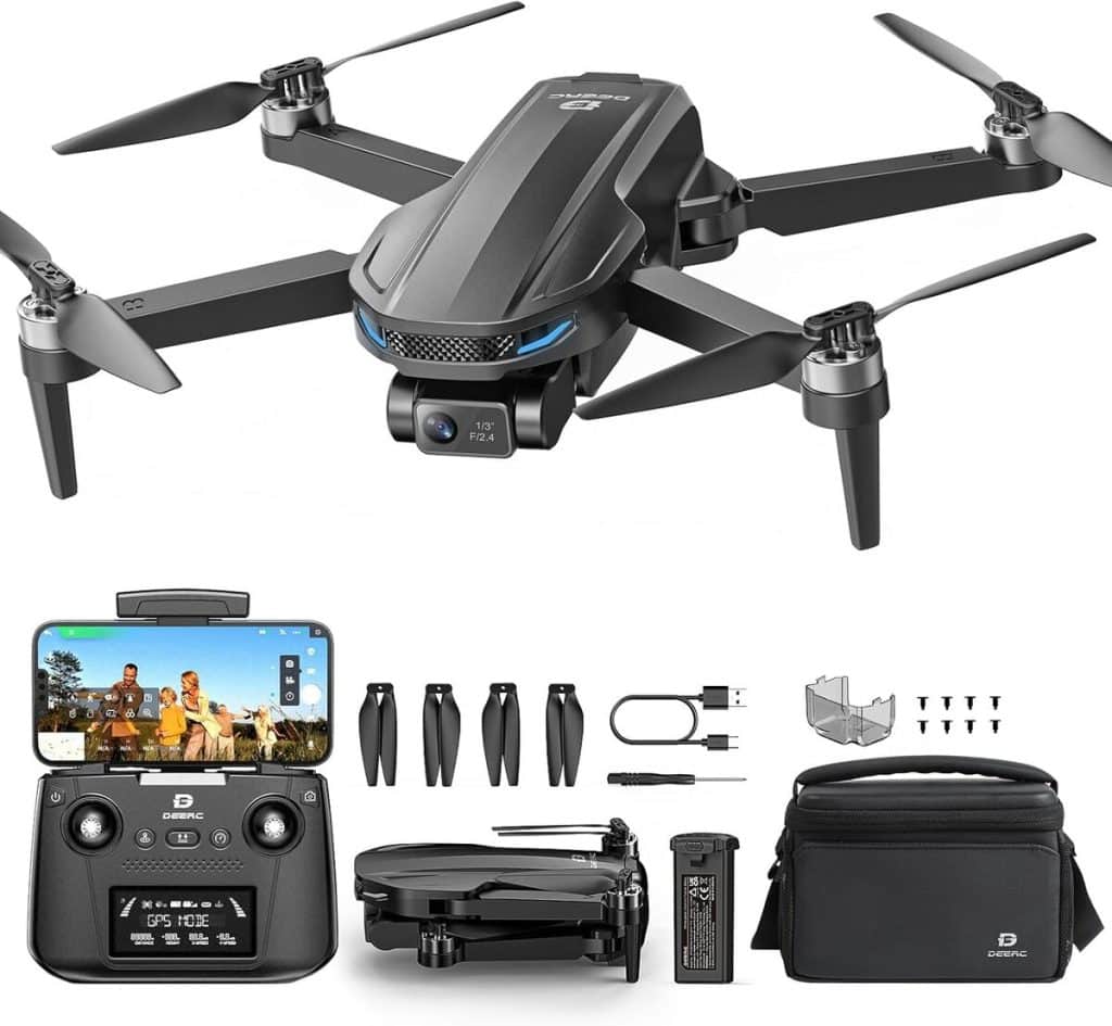 Test du drone DEERC D65 : caméra 4K et stabilité au top
