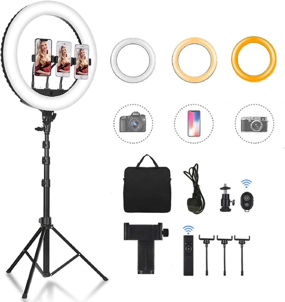 Test : éclairage parfait avec la CXYP LED Ring Light 18