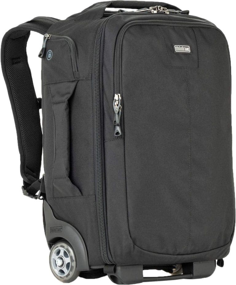 VALISE À ROULETTE / SAC À DOS SPORT 60L MARINE / JAUNE NEWFEEL