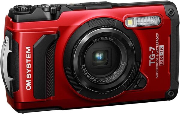 OM System Tough TG-7 Appareil Photo numérique Successor Olympus TG-6 Rouge