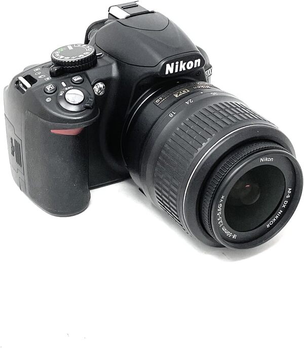 Nikon D3100 Appareil photo numérique Reflex 14.2 Kit Objectif VR 1855 mm Noir