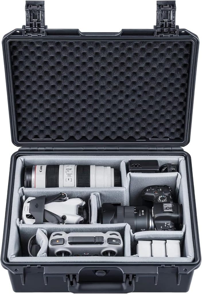 Test de la valise étanche Lykus PVC1 pour matériel photo et drones