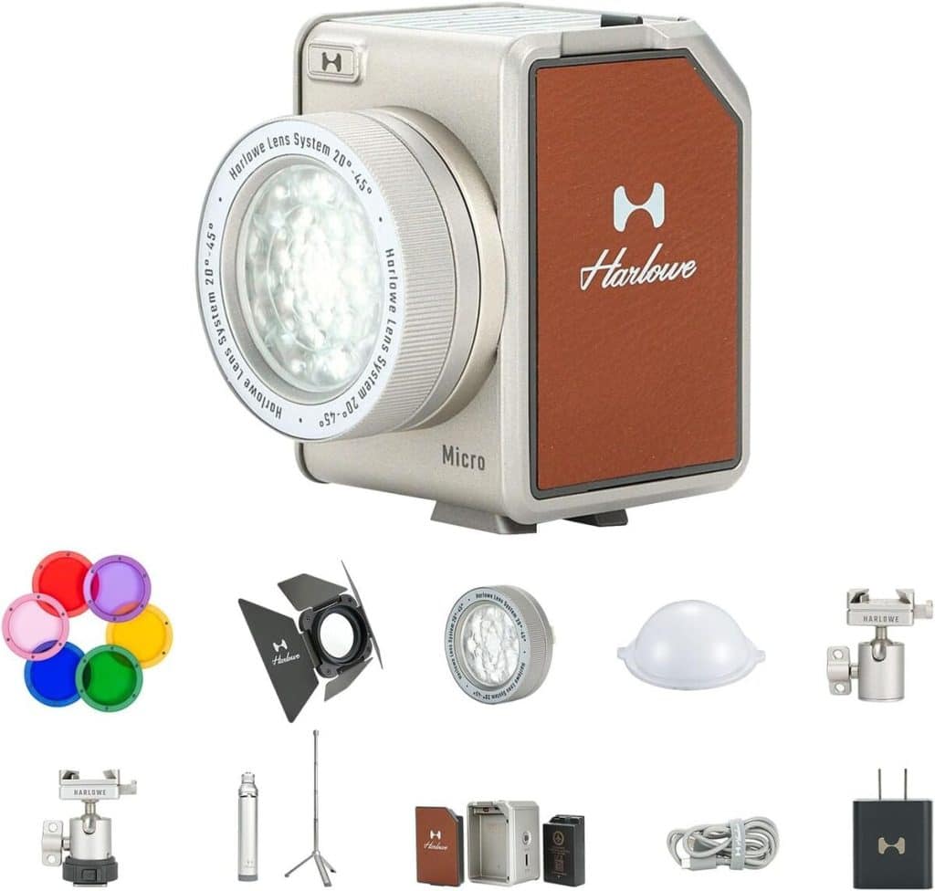 Test du Micro LED Video Light Master Kit : éclairage portable ultime pour photographes