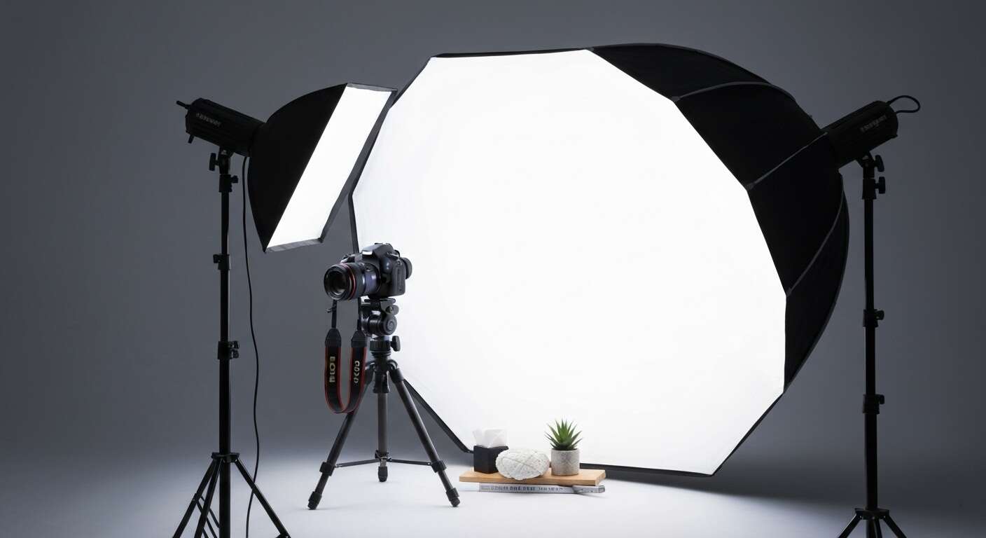 Débuter avec une softbox : erreurs à éviter pour les photographes