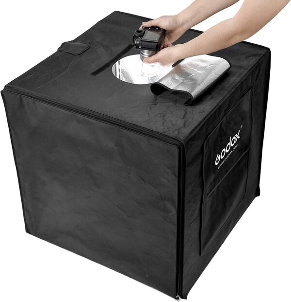 Godox Boîte de studio photo portable - Triple source de lumière LED