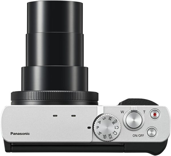 Panasonic Lumix TZ99 | Appareil Photo Compact Zoom Puissant (Capteur 20.3MP, Zoom Leica 30x F3.3-6.4, Écran Tactile inclinable, Stabilisation, Mode Selfie, Vidéo 4K, Wi-FI, Bluetooth) Silver