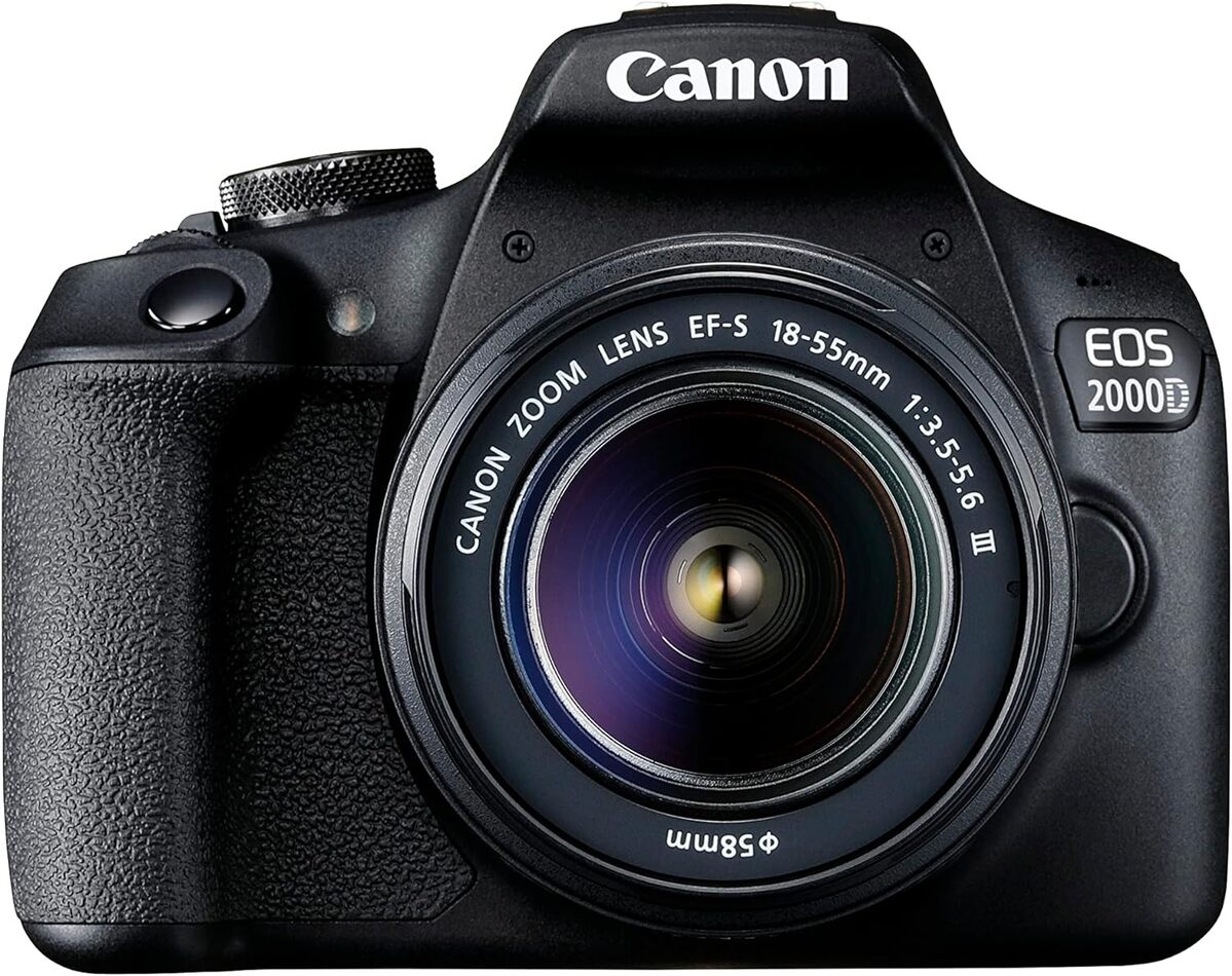 Test Canon EOS 2000d : réflex 24.1 MP et objectif 18-55mm