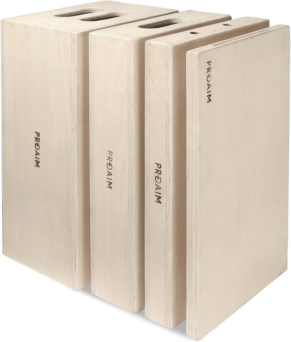 Test de l'ensemble proaim APPLE-boxes blanches pour studio et tournage