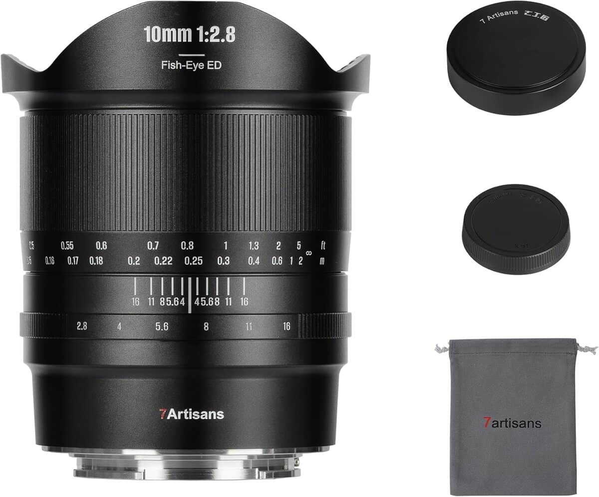 Objectif Fisheye 0,15X pour Sony NEX-VG10E, NEX-VG10A NEX