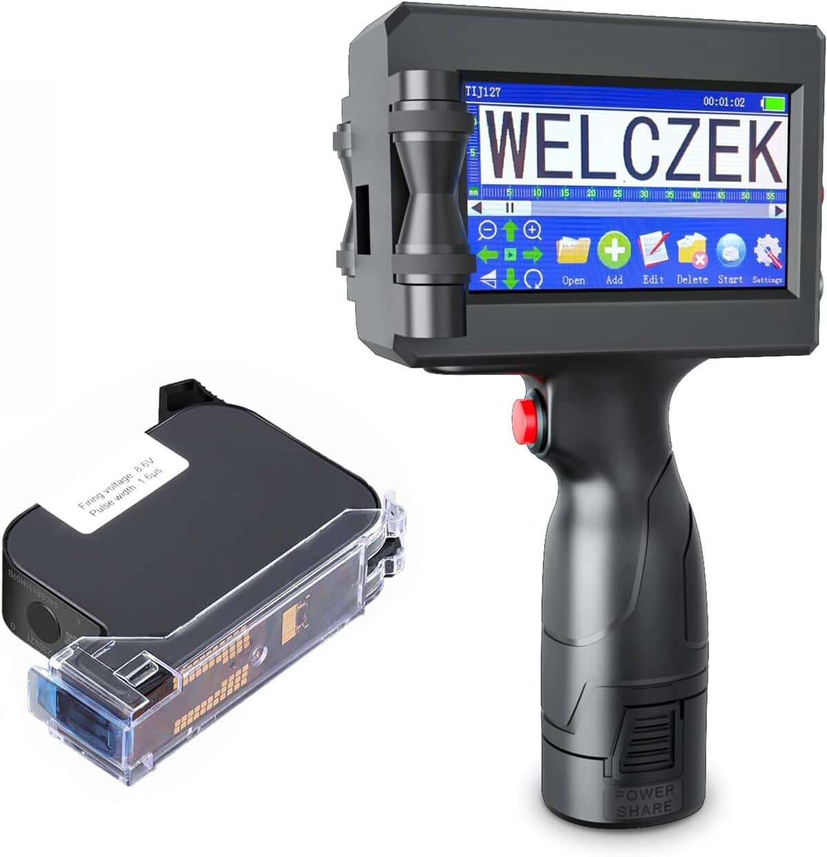 Test de l'imprimante portable Welczek TIJ127 : polyvalence et mobilité