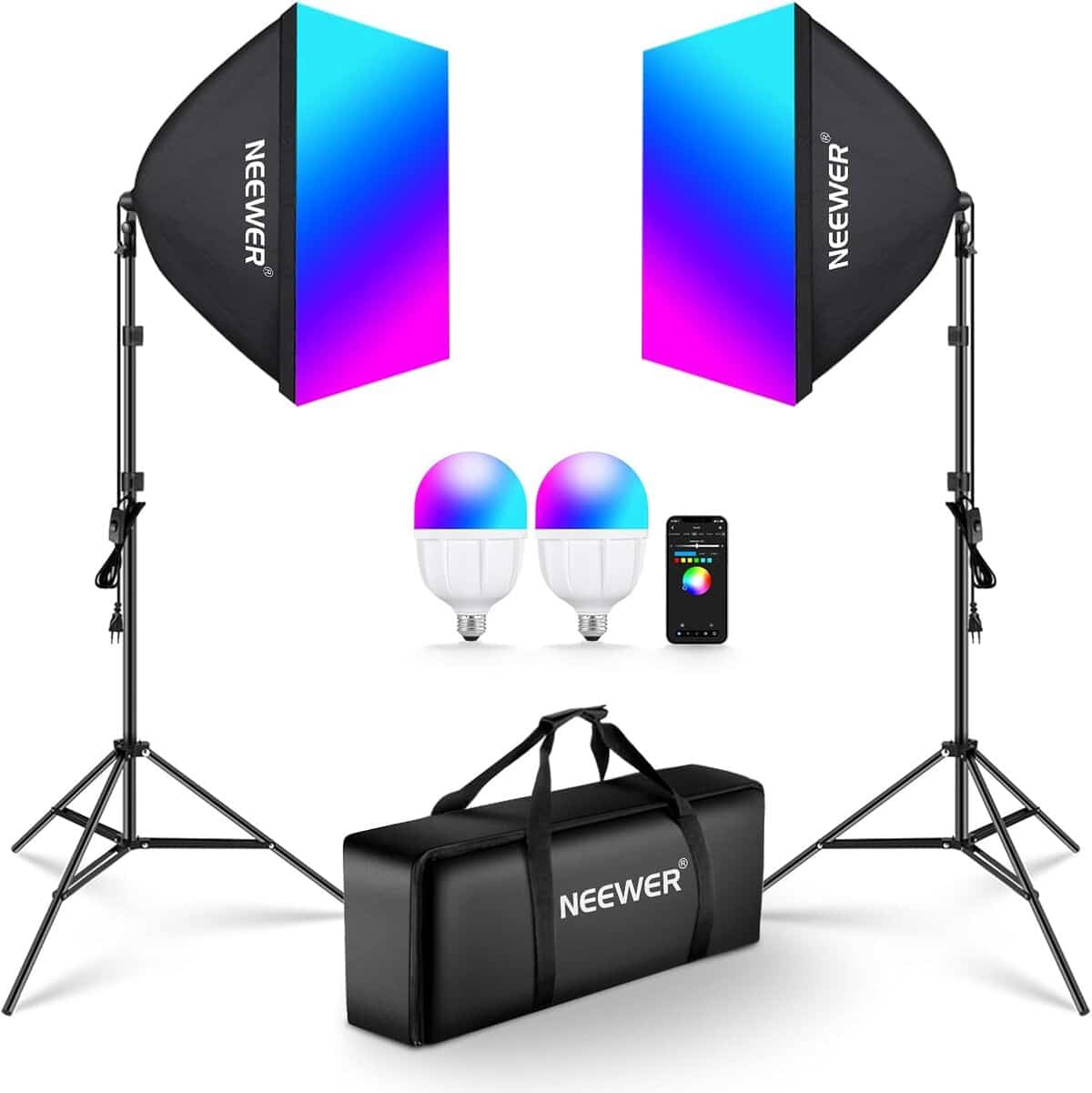 Test du kit d'éclairage Neewer Softbox NK800 : performance et polyvalence