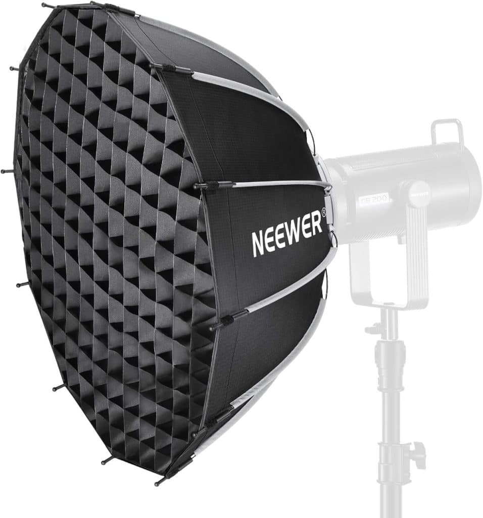 Test : neewer 65 cm bowens mount parabolic softbox