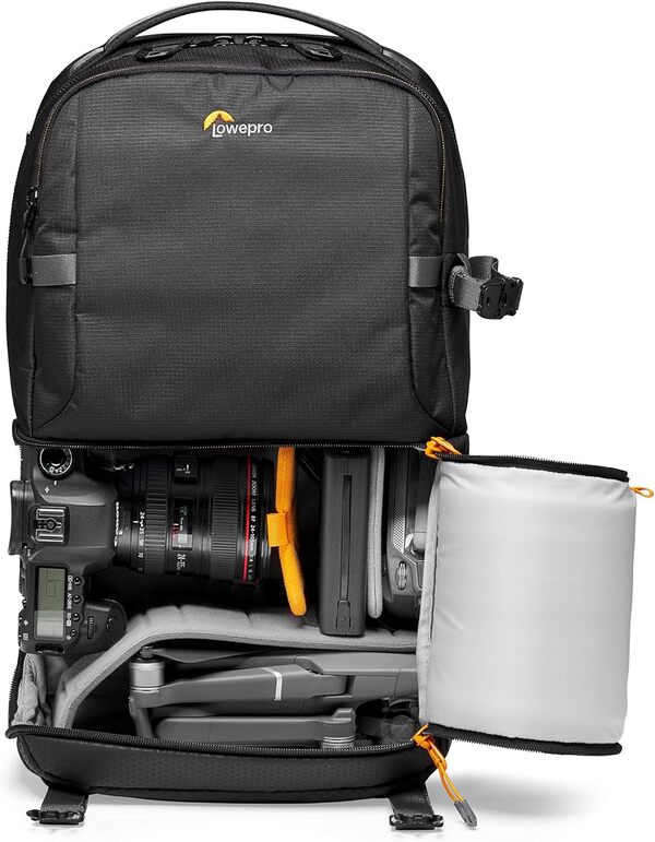 Lowepro Fastpack BP 250 AW III Sac Photographe pour Appareils Hybrides Ou Reflex avec Accès QuickDoor Et Compartiment pour PC Portable 13