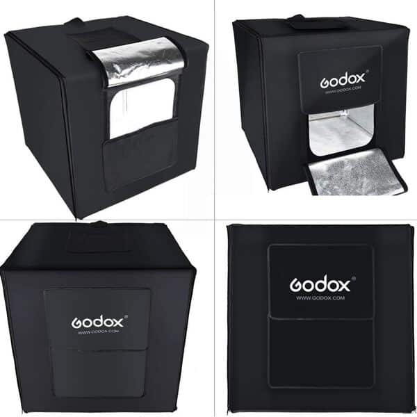 GODOX LSD40 LED Mini Photographie Studio Tente 40 x 40 x 40cm Double LED Light Boards Studio Box pour la Prise de Vue Photographique (LSD40)