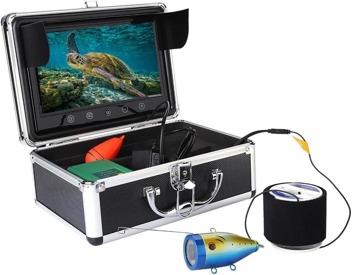 Test : caméra de pêche sous-marine ASHATA 50M avec écran TFT 9 pouces