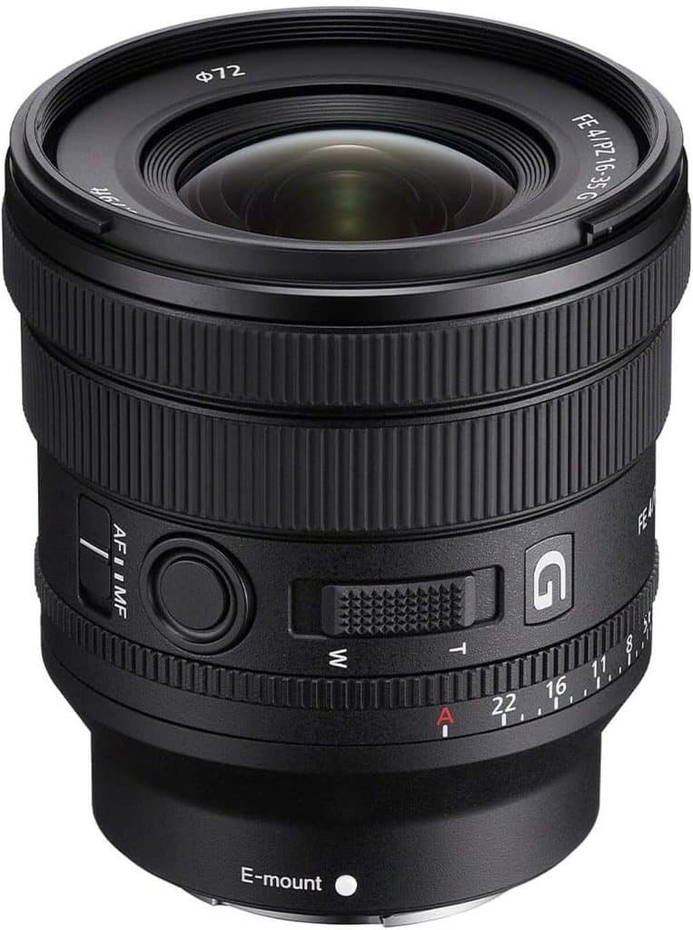 Test du Sony SELP1635G : objectif grand angle plein format performant