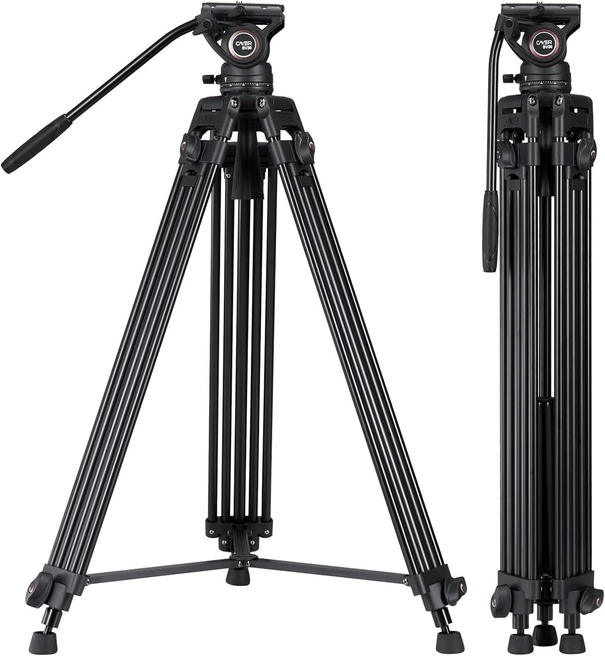 Test du trépied vidéo robuste Cayer BV30 : stabilité et performance