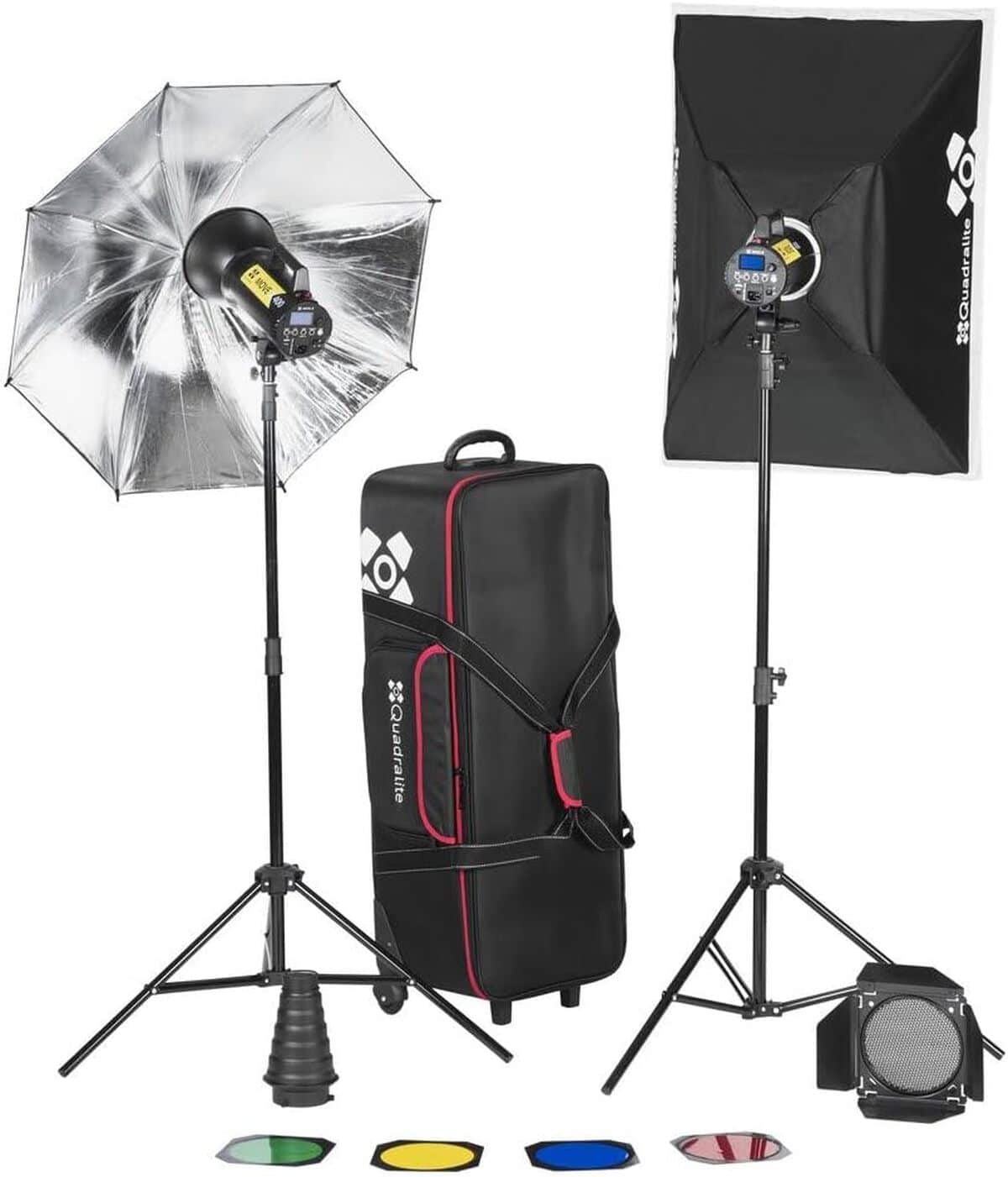Test : quadralite Move x 400, kit éclairage photo avec softbox parapluie