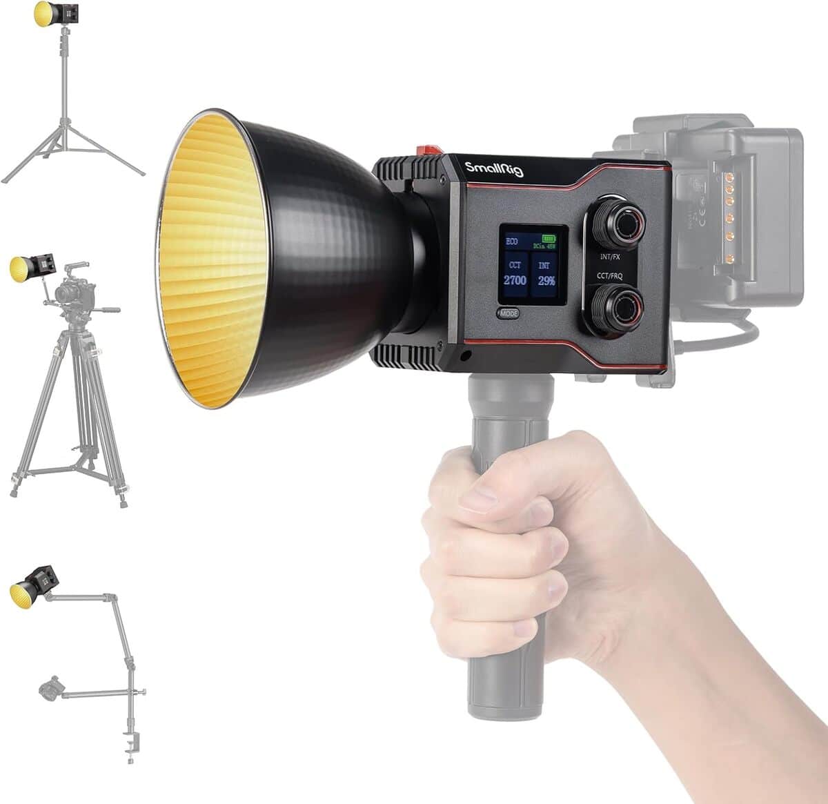 Test : smallrig RC 60B, lumière vidéo bicolore portable