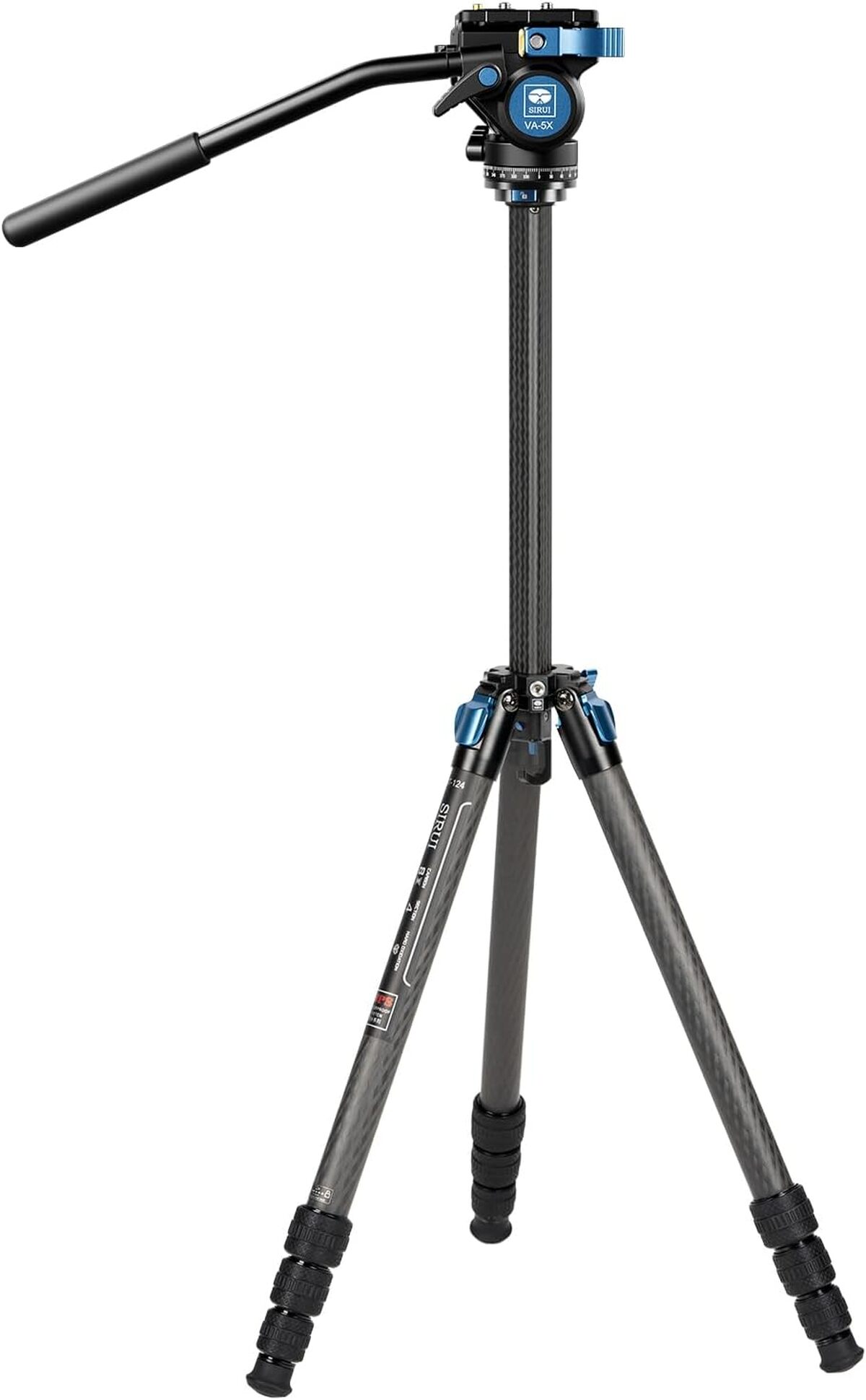 Test : trépied étanche Sirui ST-124+VA-5 en fibre de carbone