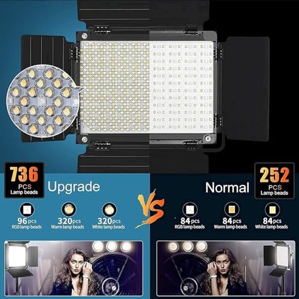 Découvrez notre test complet de la lampe vidéo LED RGB gVM 1000D avec softbox : performances, fonctionnalités et avis. Idéale pour améliorer votre studio  !