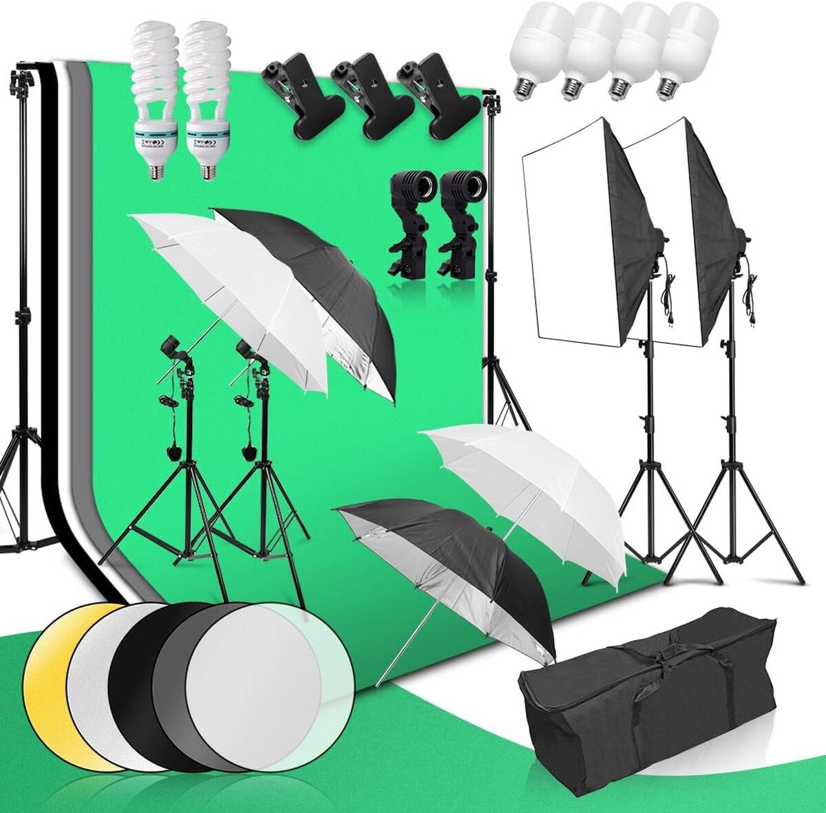 Test : kit studio photo Zingbabu softbox et toile de fond