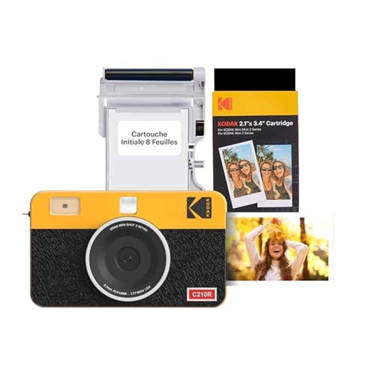 Test : kodak Mini Shot 2 Retro, l'appareil photo instantané polyvalent