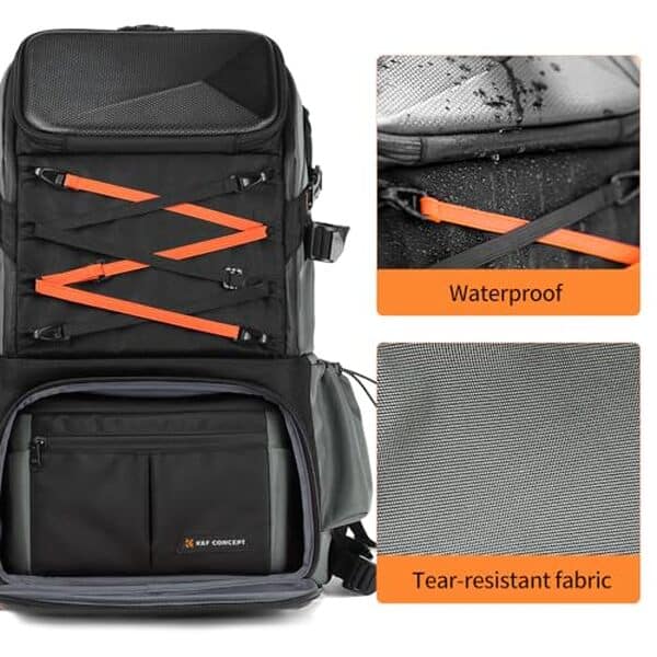 Découvrez notre test approfondi du sac à dos photo K&F Concept 32L : une solution idéale pour une taille et une protection maximales de votre équipement photographique.