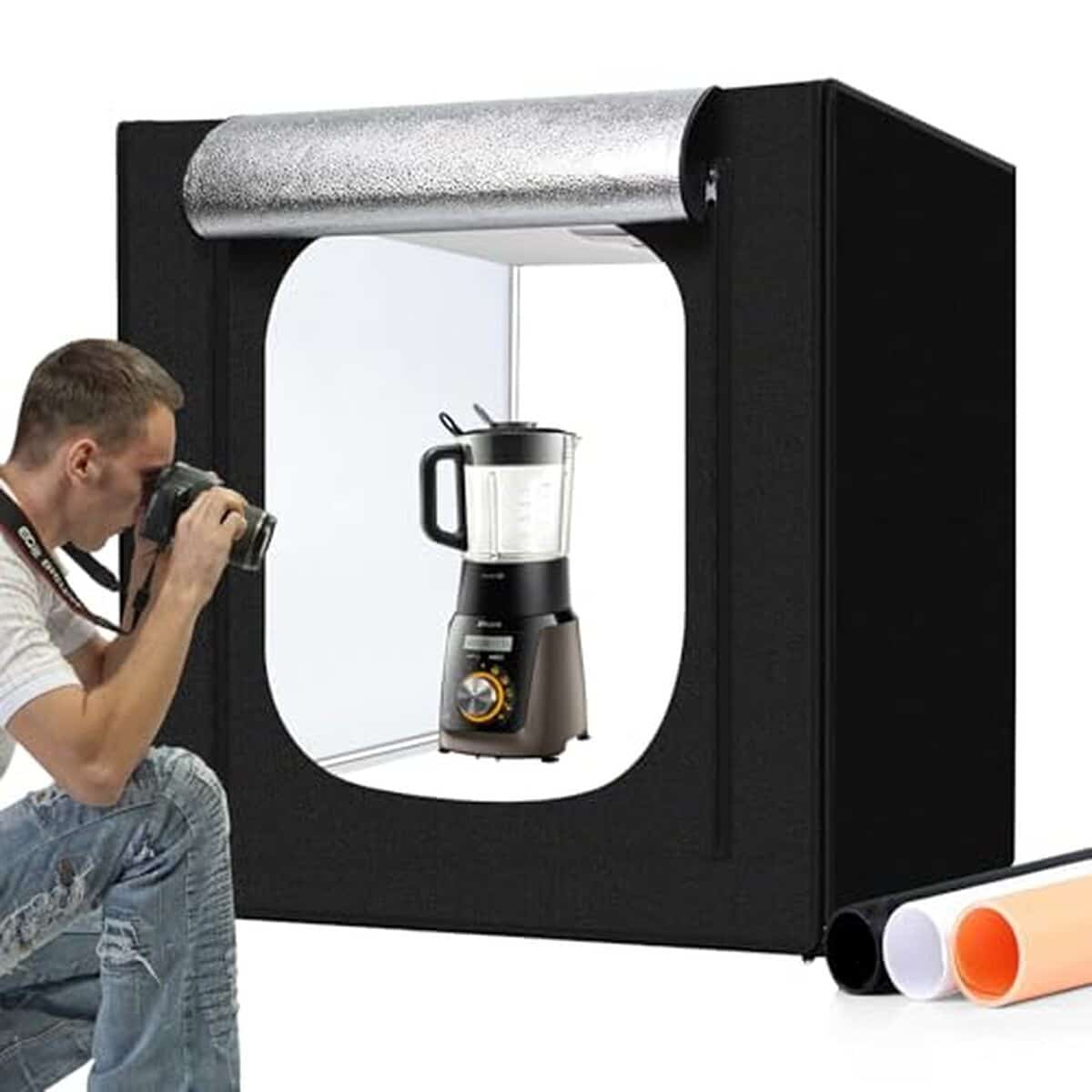 Test : boîte à lumière studio photo 410 DEL