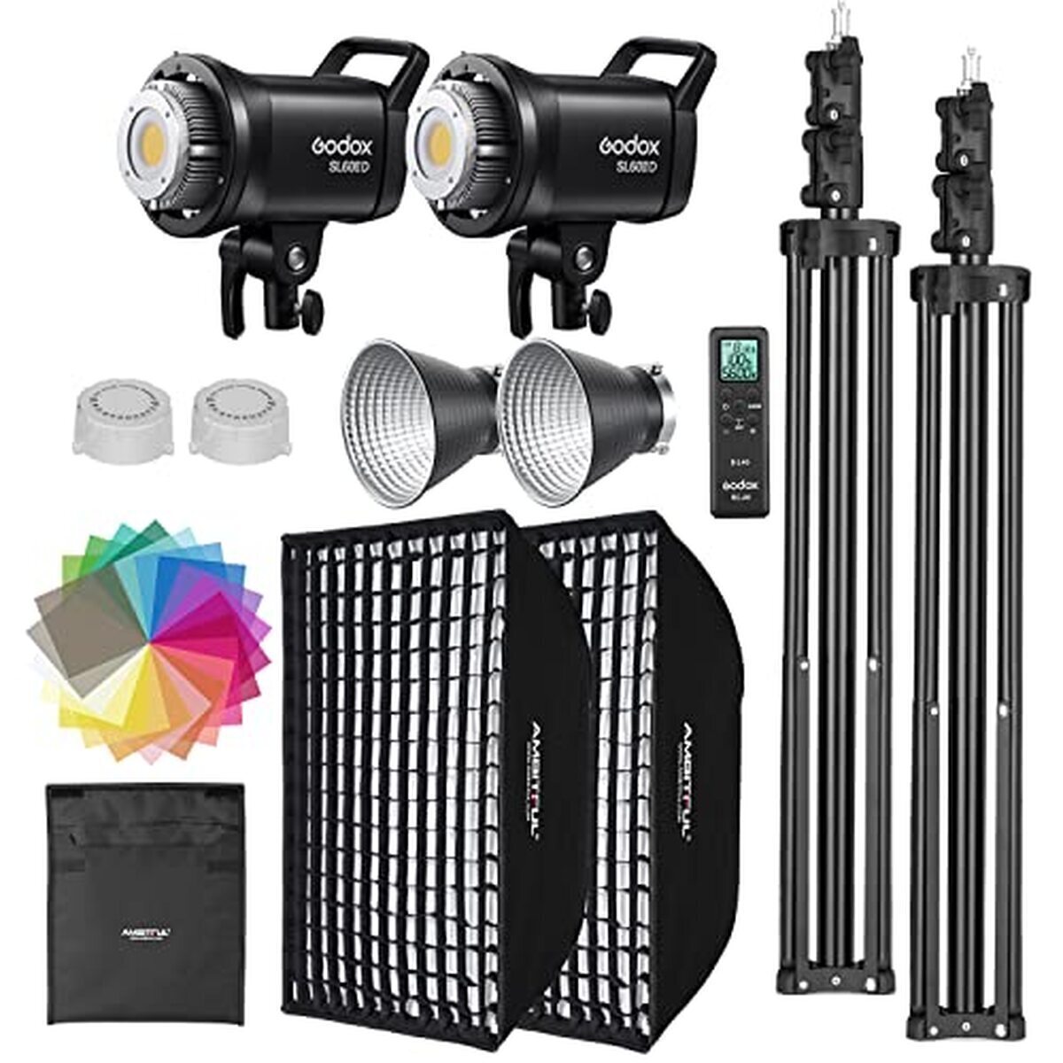 Test : lumière continue Godox SL60II-D