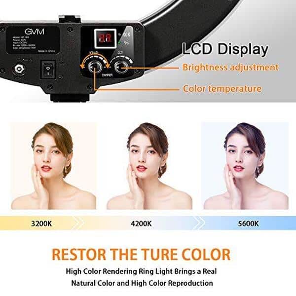 Découvrez notre test du kit anneau LED GVM 18 pouces et transformez votre espace de photographie en un véritable studio professionnel grâce à cet éclairage performant et polyvalent.