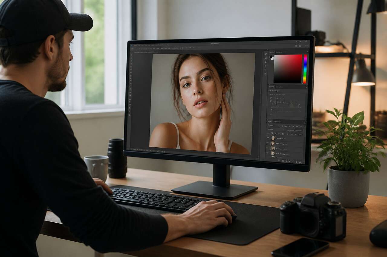 Retoucher une photo &eacute;tape par &eacute;tape: m&eacute;thode simple et reproductible
